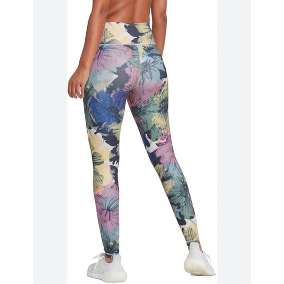 Adidas Leggins Womens  TE AOP TIG HC8956 TRAINING Floral TIGHTS (1/1) size XL - Picture 2 of 8